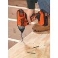 Impact Drivers | Black & Decker BDCI20B 20V Lithium-Ion Brushed 1/4 in. Cordless Impact Driver (Tool Only) image number 4