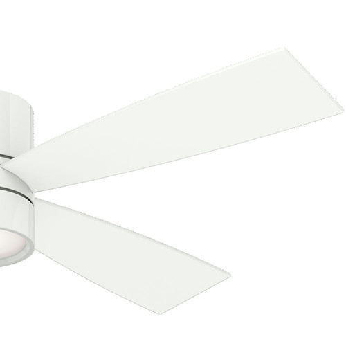 Casablanca 59070 Bullet 54 In Contemporary Snow White Indoor