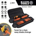 Screwdrivers | Klein Tools 32288 8-in-1 Insulated Interchangeable Screwdriver Set image number 11