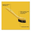 Customer Appreciation Sale - Save up to $60 off | Rubbermaid Commercial FG9B5600BLA 2.5 in. Brush 8.5 in. Handle Synthetic-Fill Tile and Grout Brush - Black/Yellow image number 3