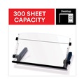 Office Jansan | 3M DH640 300 Sheet Capacity In-Line Freestanding Plastic Copyholder - Black/Clear image number 10