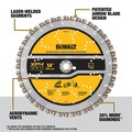 Clearance Center | Dewalt DW47434 14 in. XP4 Reinforced Concrete Segmented Diamond Blade image number 3