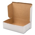 Labor Day Sale! Save $30 off $199! | SCT SCH 1025 14 in. x 10 in. x 4 in. Non-Window Paper Bakery Boxes - White (100/Carton) image number 1