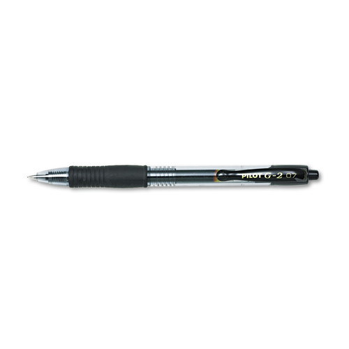 Office Jansan | Pilot 31020 G2 Premium Retractable 0.7 mm Gel Ink Pen - Fine, Black (Dozen) image number 0