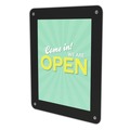 Bulk Savings Pricing 1 | Deflecto 899102 8.5 x 11 Insert Superior Image Window Display - Clear/Black image number 4