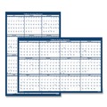 Office Jansan | House of Doolittle 395 24 x 37 12-Month (July 2024-June 2025) Academic Year Recycled Poster Style Reversible/Erasable Yearly Wall Calendar image number 0