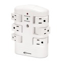  | Innovera IVR71651 6 AC Outlets 4 ft. Cord 540 Joules Surge Protector - White image number 0