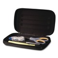Pencils | Innovative Storage Designs 67000 8.75 in. x 5.25 in. x 2 in. Soft-Sided Pencil Case - Large, Black image number 3