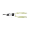 Pliers | Klein Tools D203-8-GLW 8 in. Glow In The Dark Needle Nose Pliers image number 2