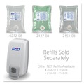 Paper & Dispensers | PURELL 2120-06 NXT SPACE SAVER 5.13 in. x 4 in. x 10 in. 1000 ml Dispenser - White/Gray image number 2