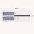 Office & Office Supplies | TOPS 2222PS3 3.75 in. x 8.75 in. Commercial Flap Self-Adhesive Closure 1099 Double Window Envelope - White (24/Pack) image number 3