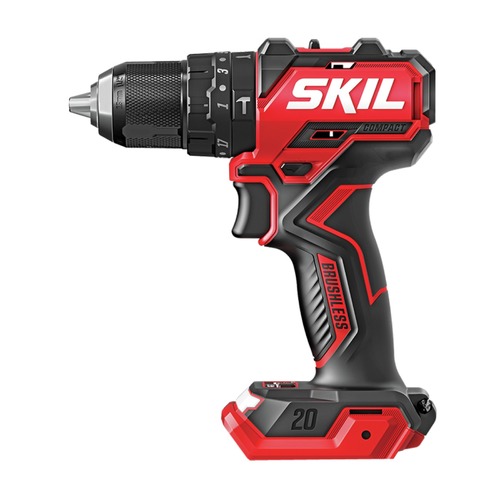 Nothing Over $99 Sale! | Skil HD6294B-00 20V PWRCORE 20 Brushless Compact Lithium-Ion 1/2 in. Cordless Hammer Drill (Tool Only) image number 0