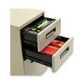 Office Carts & Stands | Alera ALEPABBFPY 14.96 in. x 19.29 in. x 27.75 in. 3-Drawers: Box/Box/File Legal/Letter Left or Right File Pedestal - Putty image number 8