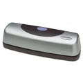 Office Jansan | Swingline A7074515 Electric/Battery 15-Sheet Three 9/32 in. Hole Portable Desktop Punch - Silver/Black image number 2