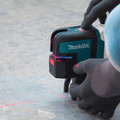 Rotary Lasers | Makita SK106DZ 12V MAX CXT Lithium-Ion Cordless Self-Leveling Cross-Line/4-Point Red Beam Laser (Tool Only) image number 11