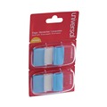 Office Jansan | Universal UNV99002 Page Flags - Blue (50 Flags/Dispenser, 2 Dispensers/Pack) image number 0