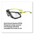 Safety Glasses | 3M SCCS01SGAF-GRN-F Solus CCS Series Protective Eyewear - Green Plastic Frame Clear Polycarbonate Lens image number 1
