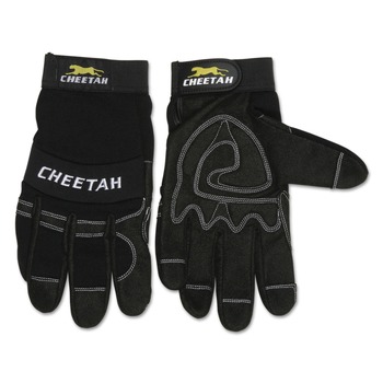 MCR Safety 935CHXL Cheetah Gloves - X-Large, Black (1-Pair)