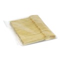 Cutlery | Dixie ANFBAM Mediumweight Bamboo Cutlery Fork - Light Golden (1000/Carton) image number 3