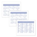  | AT-A-GLANCE SW706-50 12 Month: Jan 2026 to Dec 2026 7 in. x 6 in. Flip-A-Week Desk Calendar Refill with QuickNotes - White Sheets image number 1