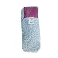 Customer Appreciation Sale - Save up to $60 off | Boardwalk BWK553 Rayon/Polyester Wide Floor Finish Mop Head - Large, White/Blue (12/Carton) image number 2