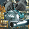Circular Saws | Makita XSC04T 18V LXT Lithium-Ion Brushless Cordless 5-7/8 in. Metal Cutting Saw Kit with Electric Brake and Chip Collector (5 Ah) image number 8