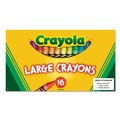 Bulk Savings Pricing 2 | Crayola 520336 Lift Lid Box Large Crayons (16/Box) image number 3