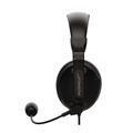 Office Electronics & Batteries | Morpheus 360 HS3500SU Binaural Over the Head Deluxe Multimedia Stereo USB Headset with Adjustable Boom Microphone image number 2
