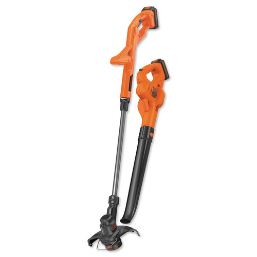 Outdoor Power Combo Kits | Factory Reconditioned Black & Decker LCC222R 20V MAX Lithium-Ion Cordless String Trimmer / Sweeper Combo Kit with 2 Batteries (1.5 Ah) image number 0