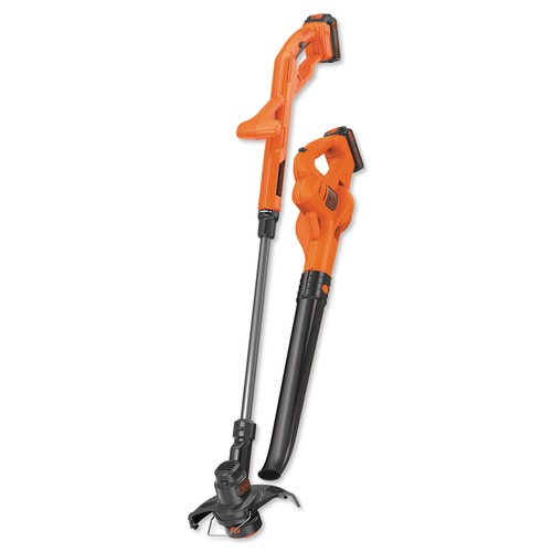Factory Reconditioned Black Decker Lcc222r 20v Max 1 5 Ah Cordless Lithium Ion String Trimmer And Sweeper Combo Kit With 2 Batteries Cpo Outlets
