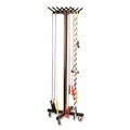 Office Filing Cabinets & Shelves | Champion Sports JRS12M 23 in. x 23 in. x 65 in. Portable Jump Rope Metal Rack - Black image number 4