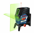 Rotary Lasers | Bosch GCL100-80CG 12V Green-Beam Cross-Line Laser with Plumb Points image number 2
