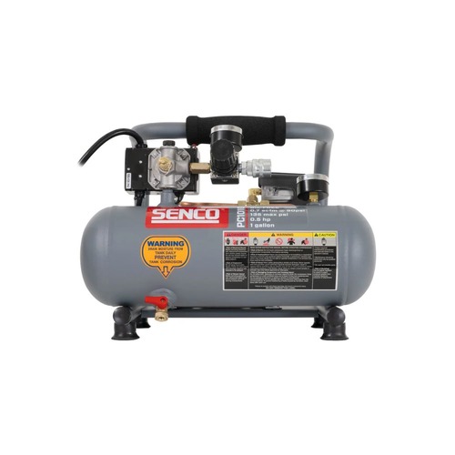 Portable Air Compressors | Factory Reconditioned SENCO PC1010 1/2 HP 1 Gallon Oil-Free Hand Carry Compressor image number 0