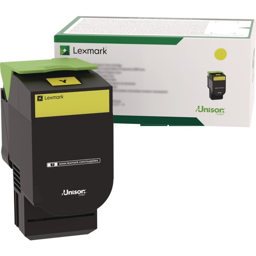 Ink & Toner | Lexmark 80C00YG 1000 Page-Yield Toner - Yellow image number 0