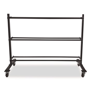 Champion Sports RPX 18.5 in. x 62 in. x 45 in. 220 lbs. Capacity Metal Medicine Ball Rack - Black