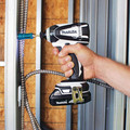 Impact Drivers | Makita XDT04CW 18V 1.5 Ah Cordless Lithium-Ion 1/4 in. Hex Compact Impact Driver Kit image number 3