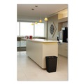 Trash & Waste Bins | Rubbermaid Commercial FG254100BLA 3.5 gal. Fiberglass Wastebasket - Black image number 3