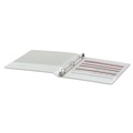 Office Jansan | Universal UNV20952 3 Ring 0.5 in. Capacity Economy Round Ring View Binder - White image number 4