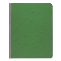 Office Jansan | ACCO A7025076A 8.5 in. x 11 in. 3 in. Capacity Two-Piece Prong Fastener Side Bound Report Cover with Tyvek Reinforced Hinge - Dark Green image number 3