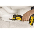Oscillating Tools | Dewalt DCS356B 20V MAX XR Brushless Lithium-Ion 3-Speed Cordless Oscillating Tool (Tool Only) image number 4