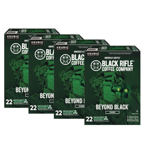 Food Service | Keurig 5000384043 Coffee K-Cups - Beyond Black (88/Carton) image number 0