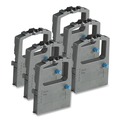 Office Jansan | Dataproducts P6010 Compatible Ribbon for Oki Microline and Okimate Printers - Black (6/Box) image number 1