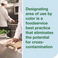 Food Service | Tork 192197 1-Ply 5 x 10.75 Foodservice Cleaning Towel - White (1/Carton) image number 5