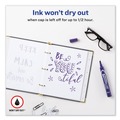  | Avery 08884 Marks-A-Lot Chisel Tip Desk Style Permanent Marker Set - Extra Large, Purple (12-Piece) image number 4