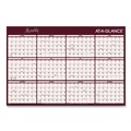 Notebooks & Pads | AT-A-GLANCE A152 12-Month: Jan 2026 to Dec 2026 48 in. x 32 in. Reversible Horizontal Erasable Wall Planner - Assorted Sheet Colors image number 1