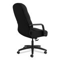 Office & Office Supplies | HON H2091.H.CU10.T 17 in. - 21 in. Seat Height Pillow-Soft 2090 Series Executive High-Back Swivel/Tilt Chair Supports Up to 300 lbs. - Black image number 3