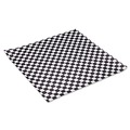 Bulk Savings Pricing 3 | Bagcraft P057800 12 in. x 12 in. Grease-Resistant Paper Wraps and Liners - Black Check (5000/Carton) image number 2