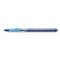 Office & Office Supplies | Schneider 151103 Slider Basic Medium 0.8 millimeter Stick Ballpoint Pen - Blue Ink/Barrel (10/Box) image number 5