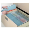 File Folders | Smead 14030 6-Section Pressboard Top Tab Classification Folders with 6 SafeSHIELD Fasteners - Letter Size/Blue (10/Box) image number 8