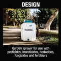 Clearance Center | Makita XSU01SM1 18V LXT Lithium-Ion Cordless 2.6 Gallon Backpack Sprayer Kit (4 Ah) image number 12